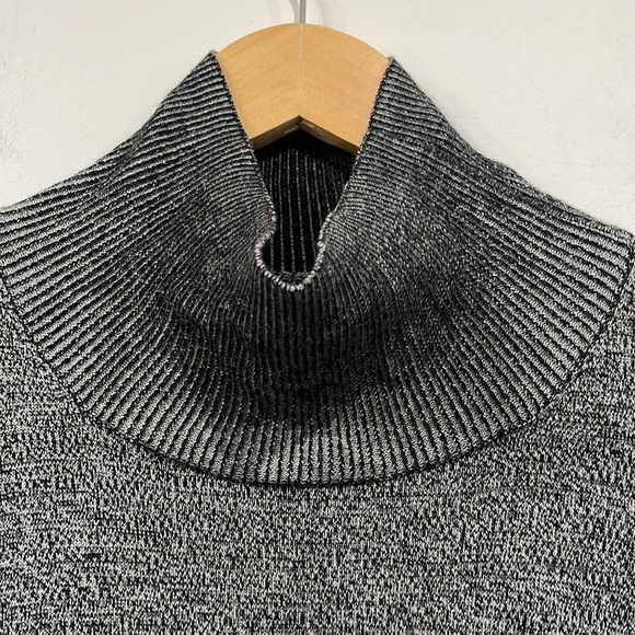 All Saints Cecily Twist Jumper in Heather Black Grey size M - Picture 3 of 12